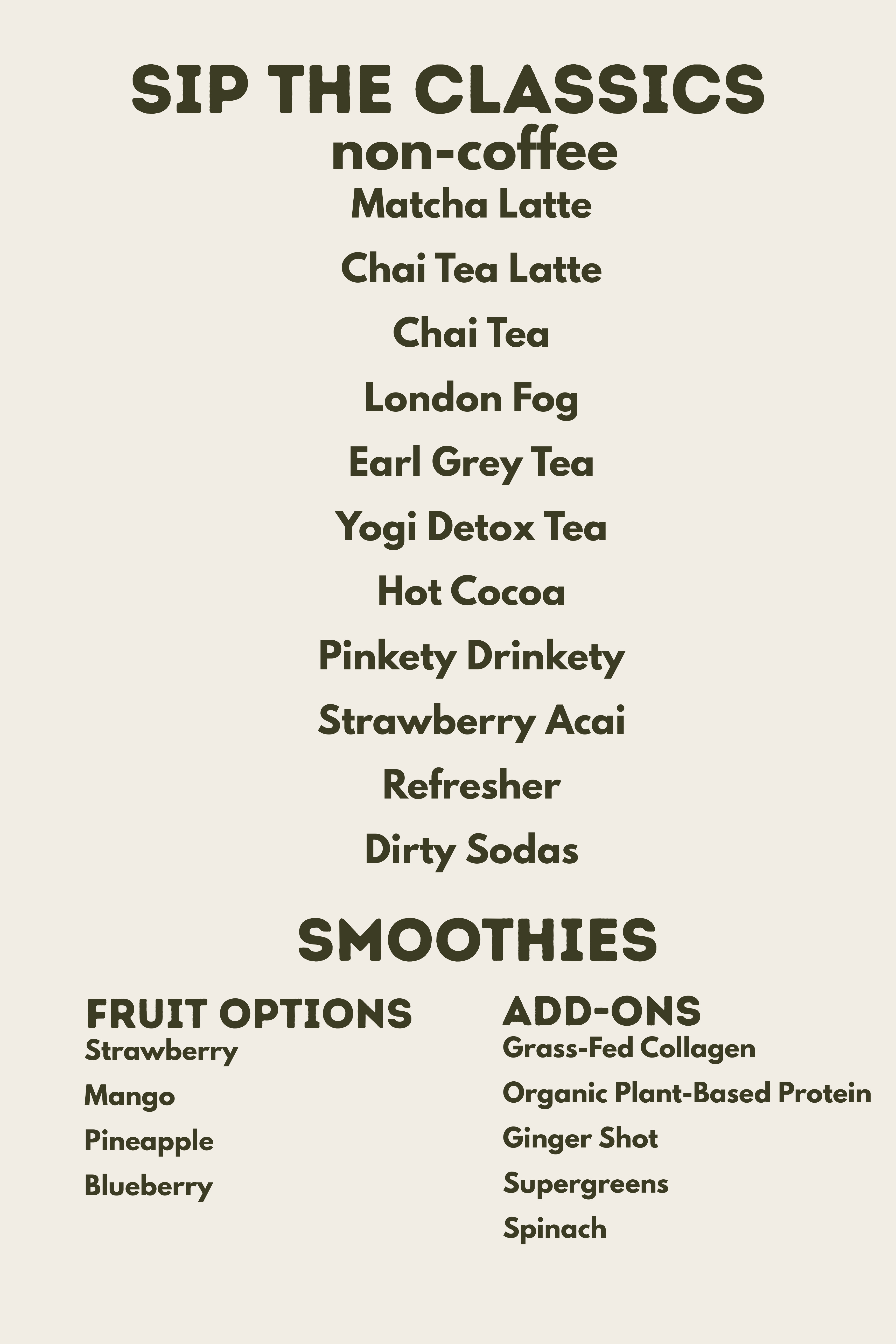 Dahlonega Social menu page 2